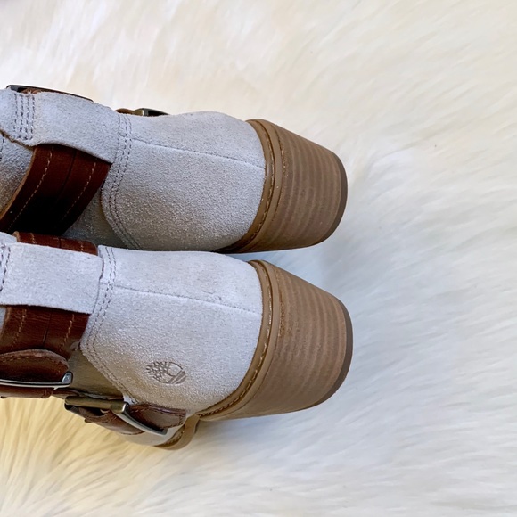 Timberland Sutherlin Bay Cross Strap Ankle Boots - Picture 7 of 8
